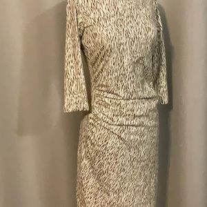 J. McLaughlin ruched dress